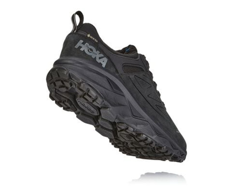 Hoka One One Trail Schoenen Heren - Challenger Laag Gore-Tex - Zwart - VJ1256937